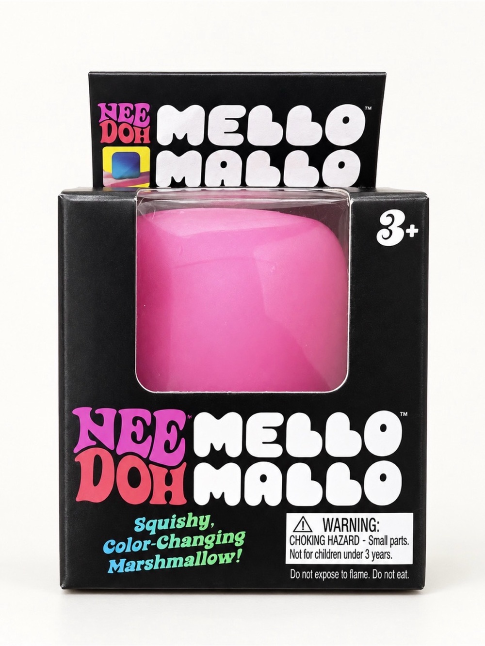 NeeDoh Mello Mallo Pink Squishy Toy